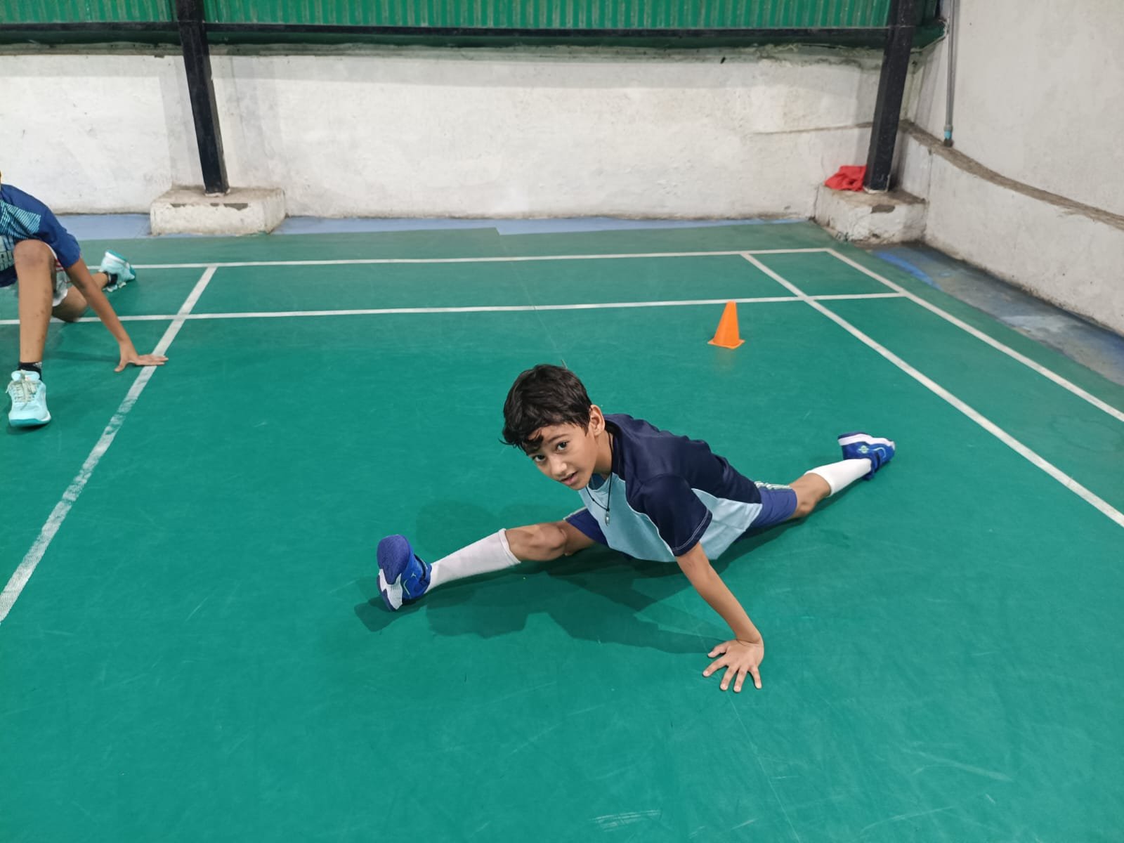 Split stretch — flexibility work every session